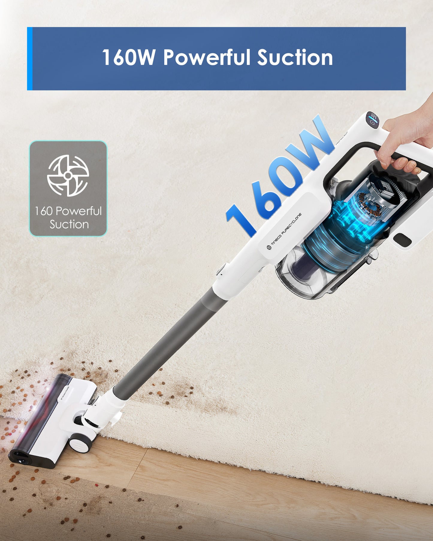 A30S Cordless Stick Vacuum Cleaner