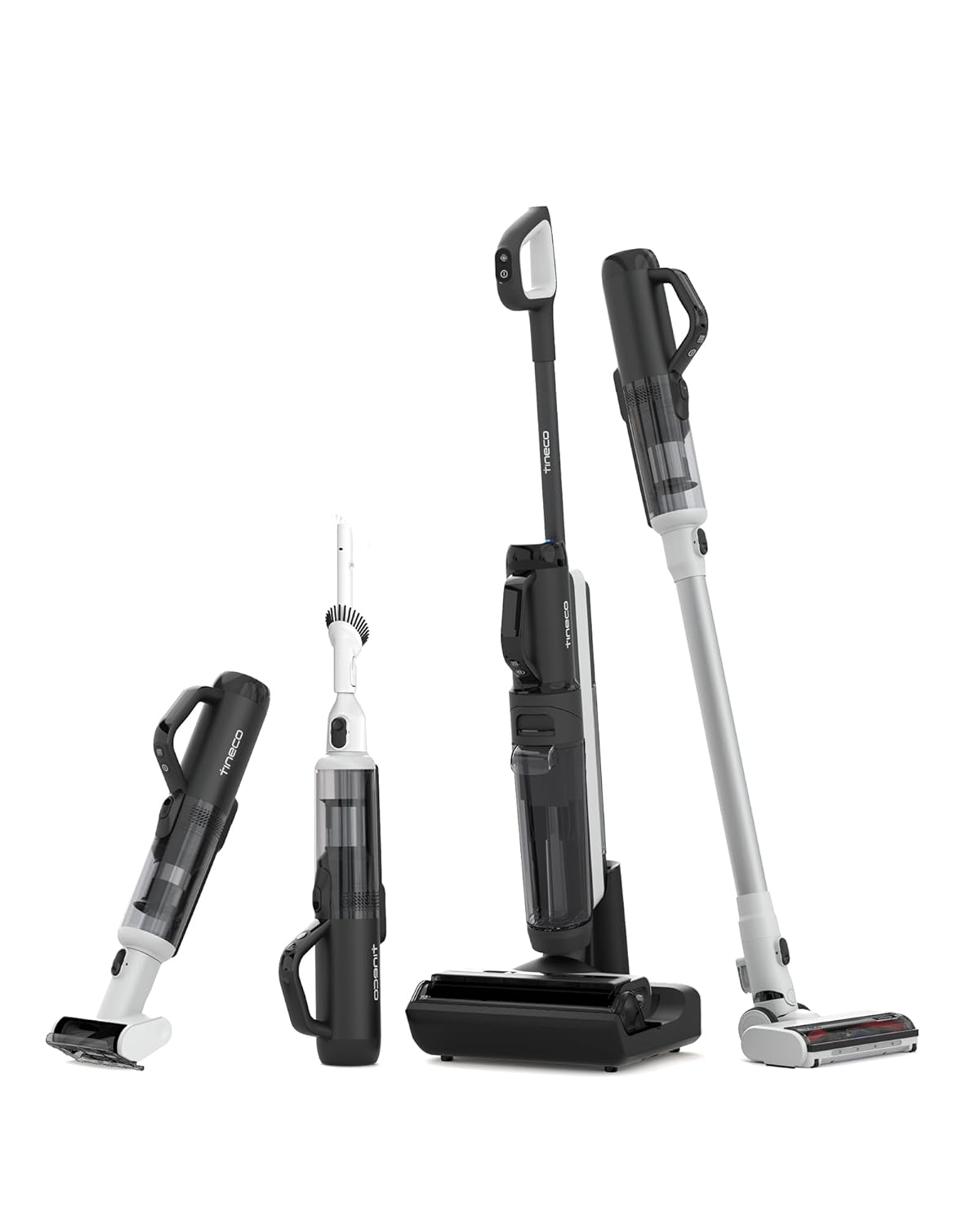 مكنسة كهربائية ذكية للتنظيف الجاف والرطب S6 من Floor One FlashDry