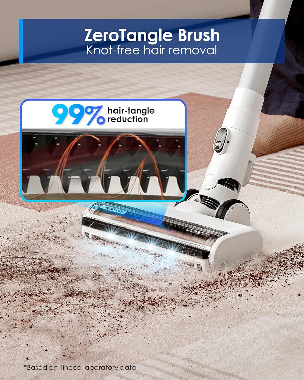 مكنسة كهربائية ذكية للتنظيف الجاف والرطب S6 من Floor One FlashDry