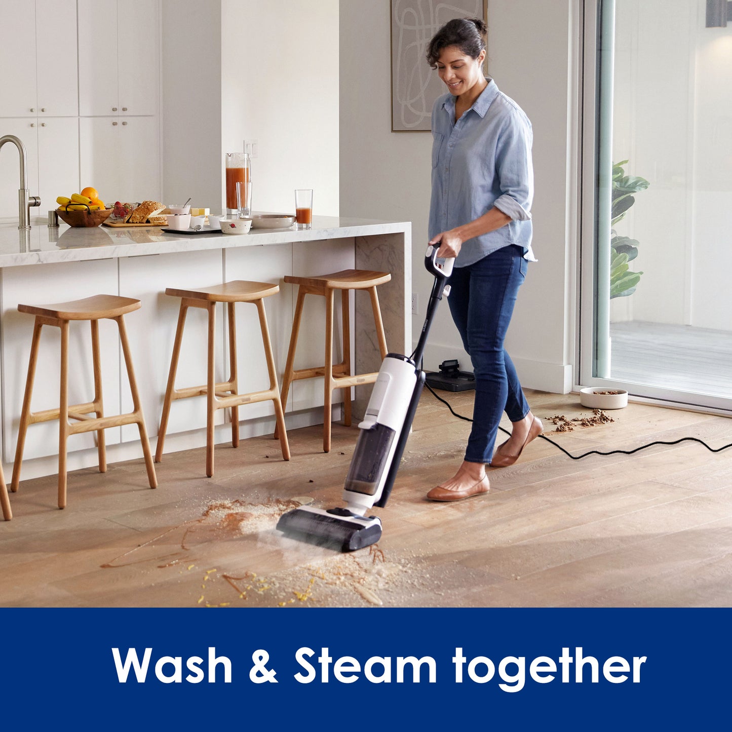 Floor One S5 Steam Wet and Dry Corded Vacuum Cleaner