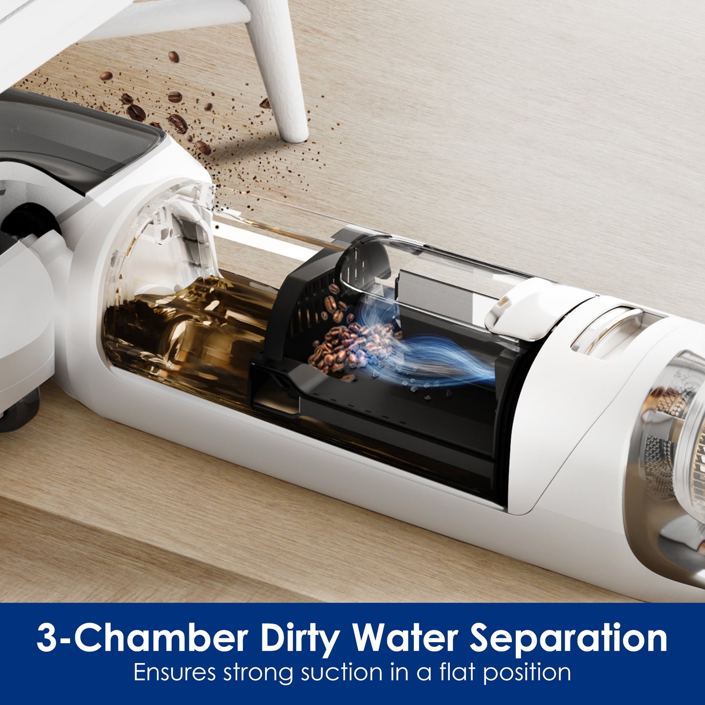 Floor One S6 Stretch Wet and Dry Cordless Vacuum Cleaner