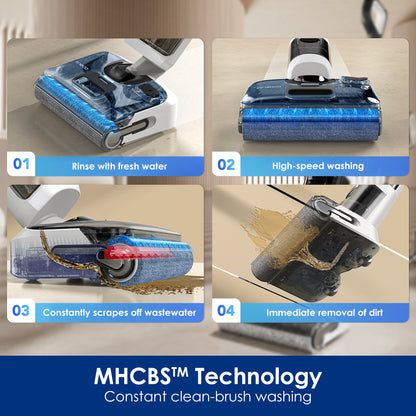 Floor One S6 Stretch Wet and Dry Cordless Vacuum Cleaner
