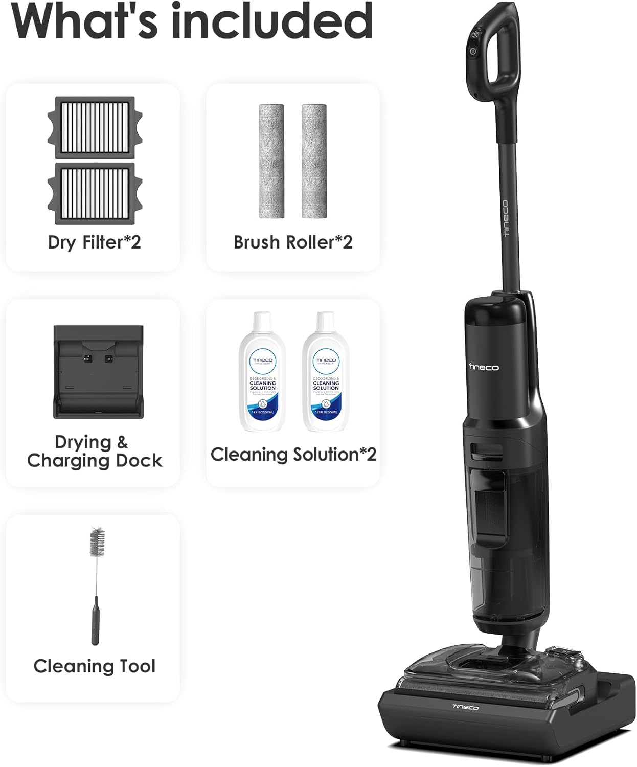Floor One S7 Stretch Cordless Wet Dry Vacuum Cleaner