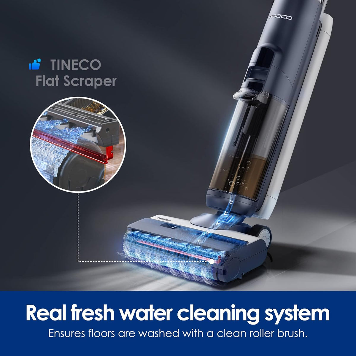 Floor ONE S5 Plus Smart Cordless Wet Dry Vacuum Cleaner - Scratched box
