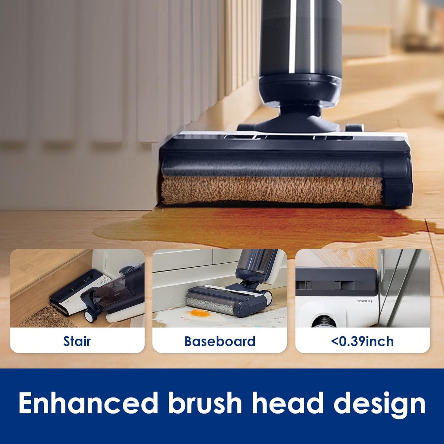 Floor ONE S5 Plus Smart Cordless Wet Dry Vacuum Cleaner - Scratched box