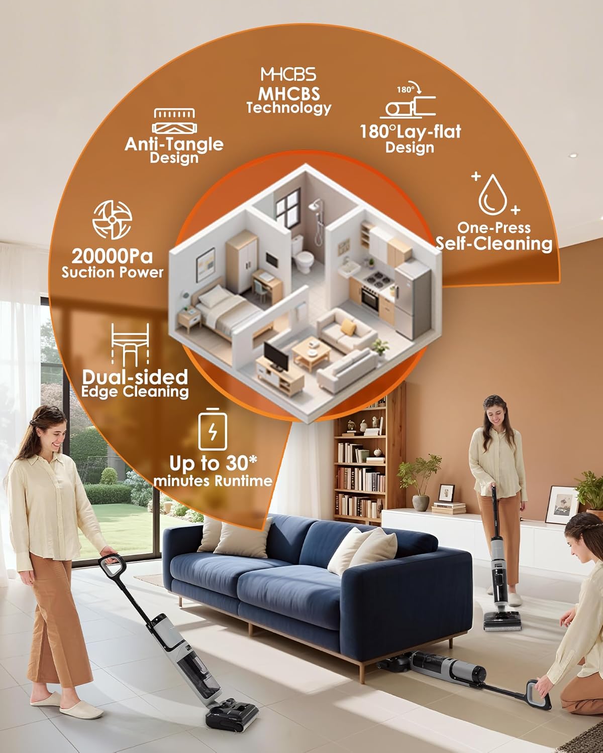 Floor ONE i5 Stretch Wet Dry Vacuum Cleaner