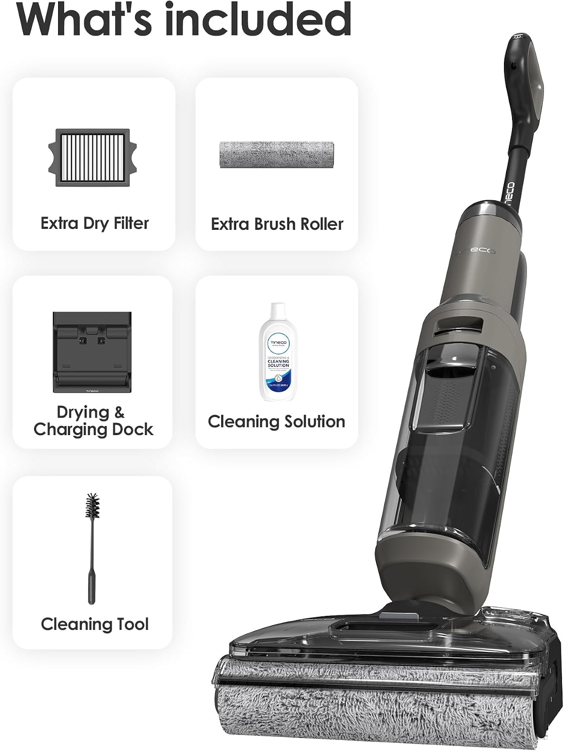 Tineco i6 Stretch Plus ll Wet Dry Vacuum Cleaner
