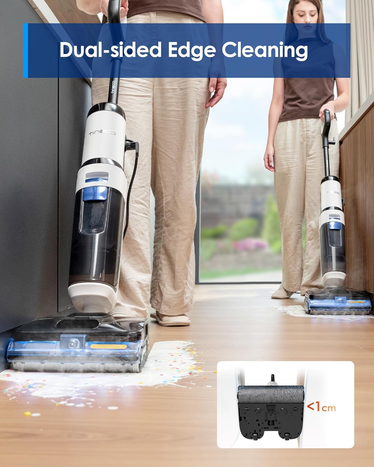 Floor One S6 Stretch Steam Corded Wet Dry Vacuum Steam