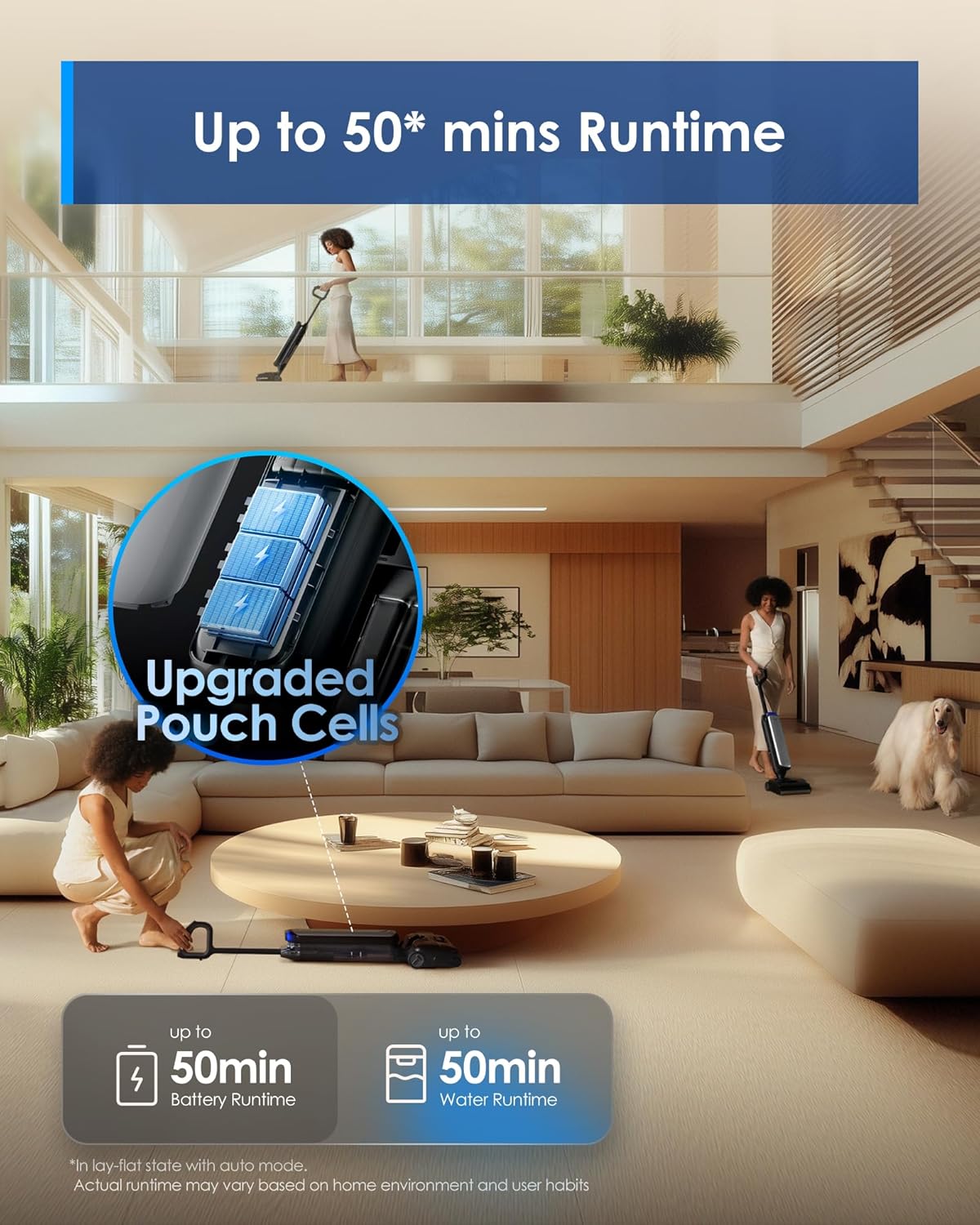 مكنسة كهربائية Floor One S9 Artist للتنظيف الرطب والجاف