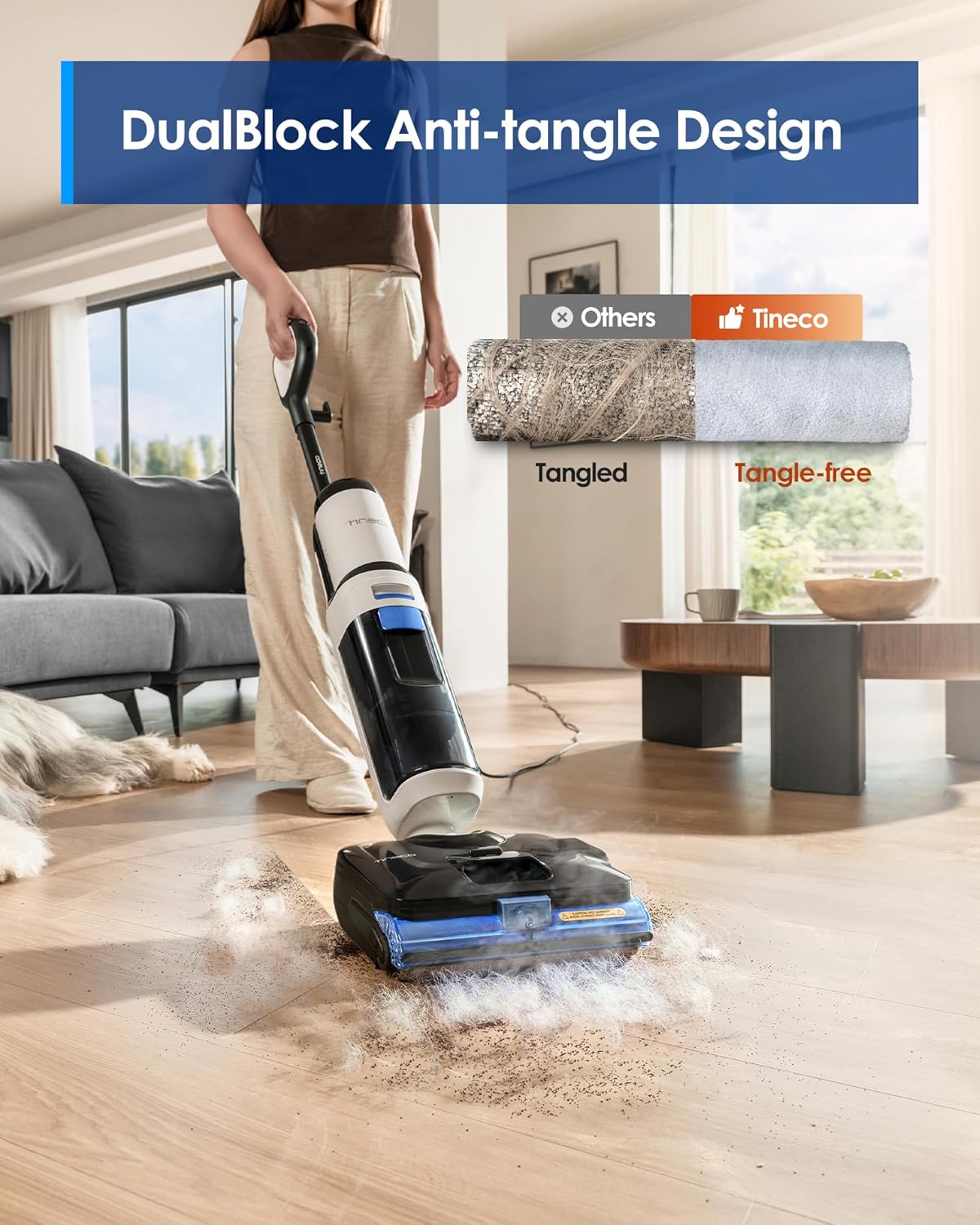 Floor One S6 Stretch Steam Corded Wet Dry Vacuum Steam