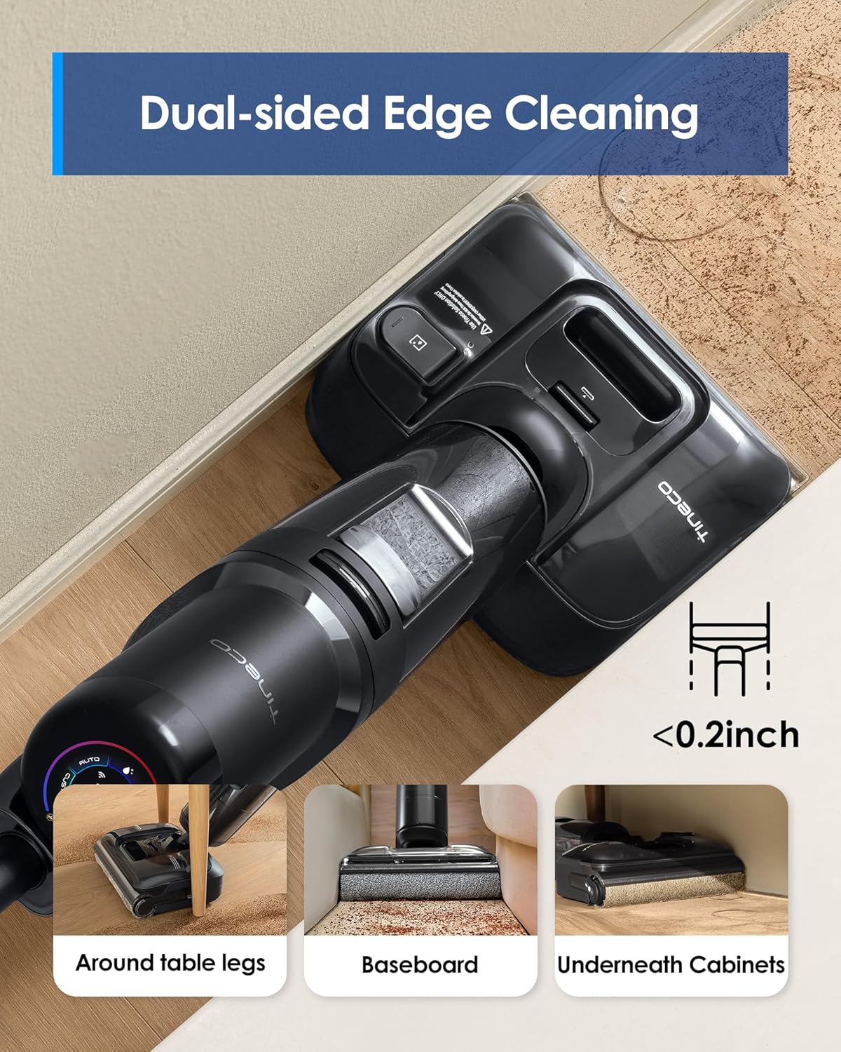 Floor One S7 Stretch Cordless Wet Dry Vacuum Cleaner