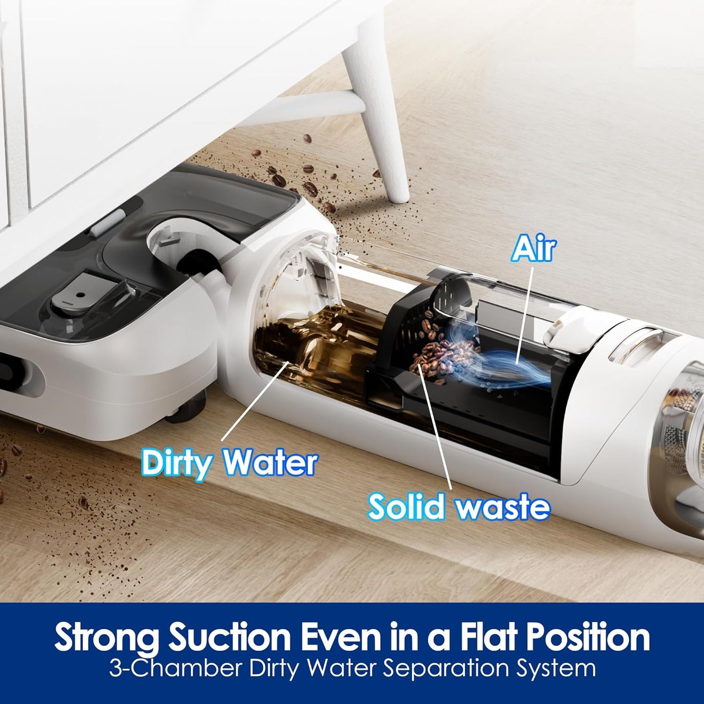 Floor One Stretch S6 Pro Series Wet/Dry Vacuum Cleaner