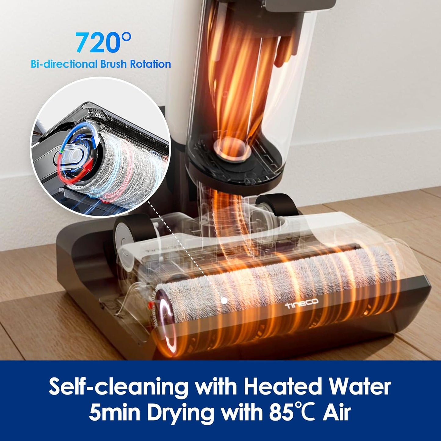 Floor One S6 FlashDry Smart Wet Dry Vacuum Cleaner