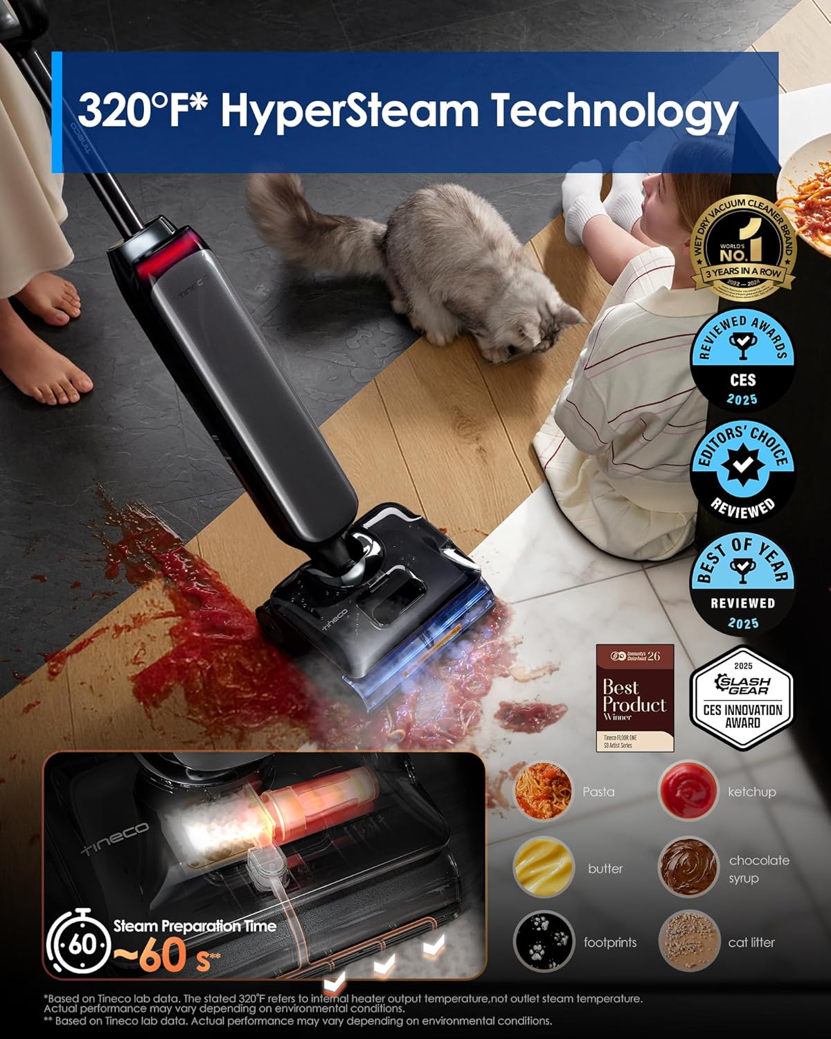 Floor One S9 Artist Steam Wet Dry Vacuum Cleaner