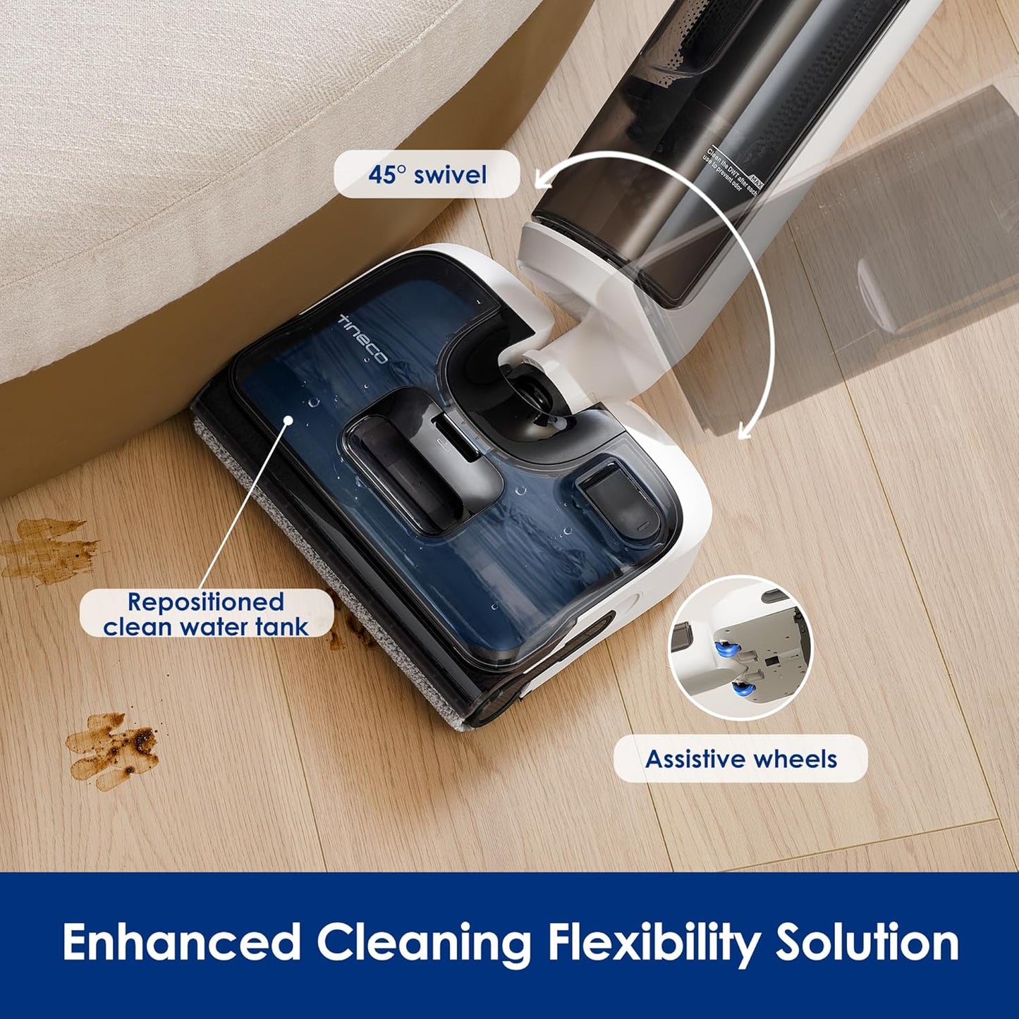 Floor One Stretch S6 Pro Series Wet/Dry Vacuum Cleaner