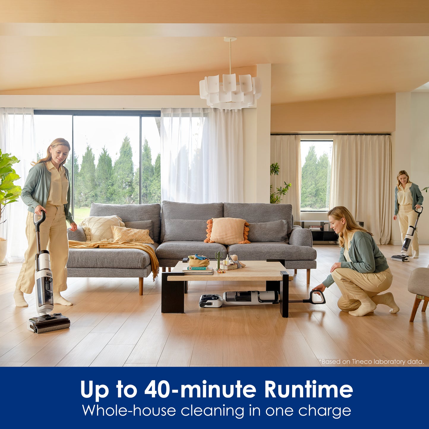 Floor One S6 Stretch Wet and Dry Cordless Vacuum Cleaner